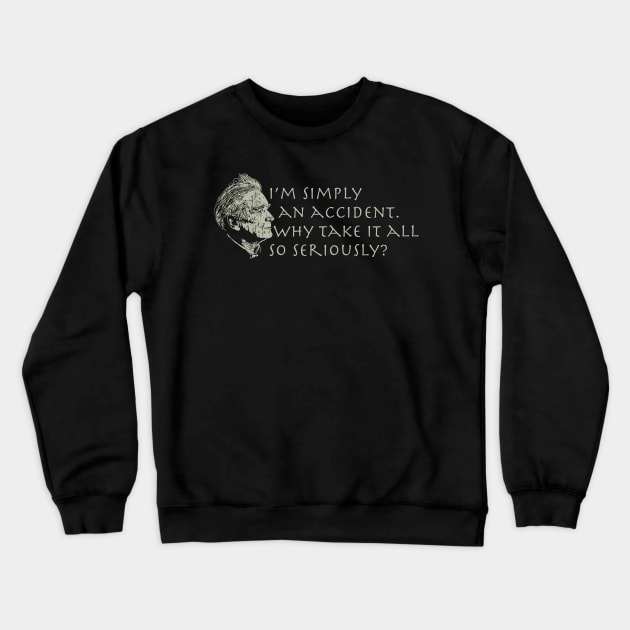 Cioran Philosophy Crewneck Sweatshirt by jazzworldquest